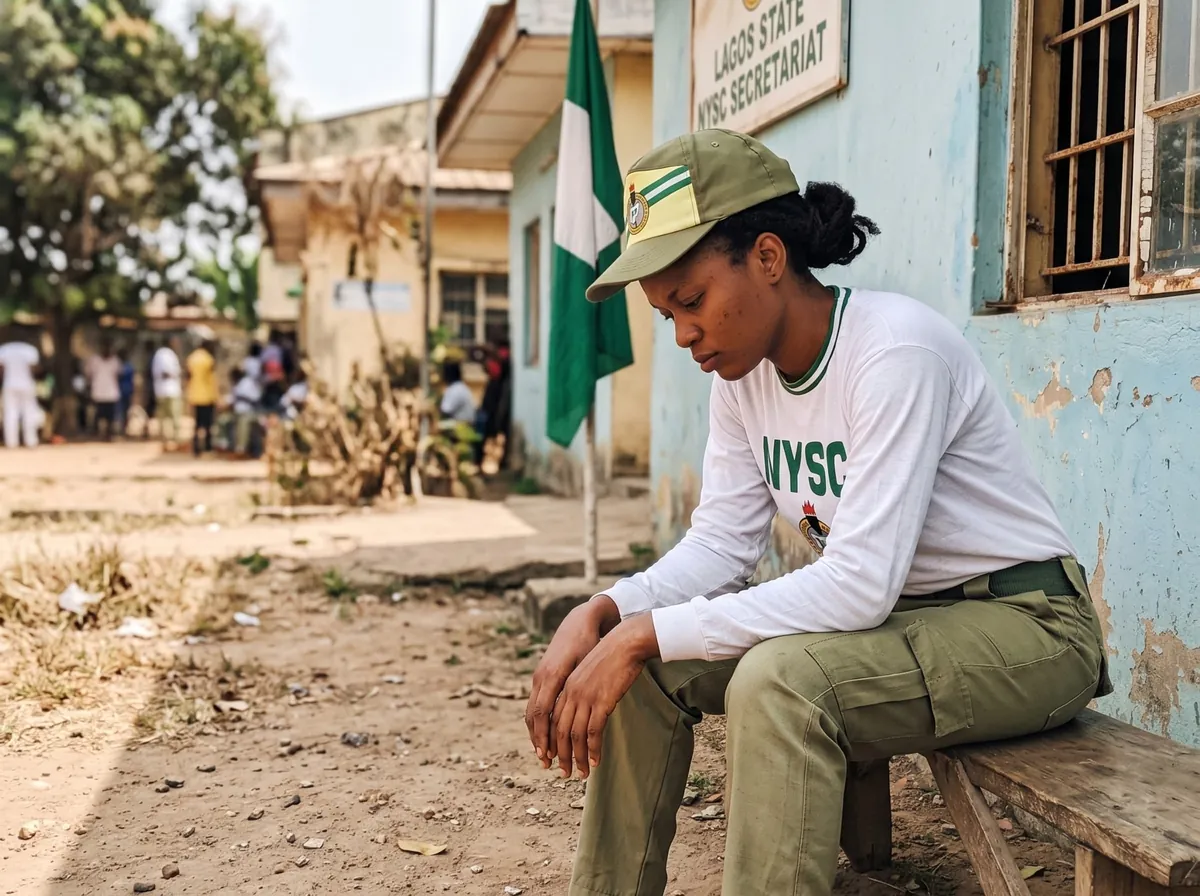 Jumoke during NYSC service year